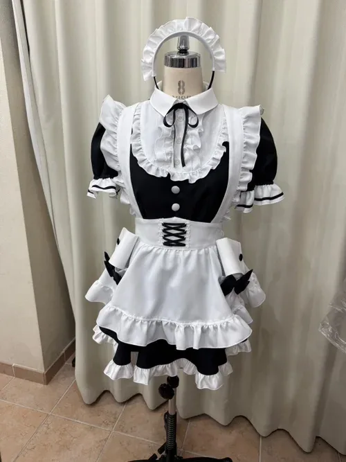ホワイトメイド衣装
